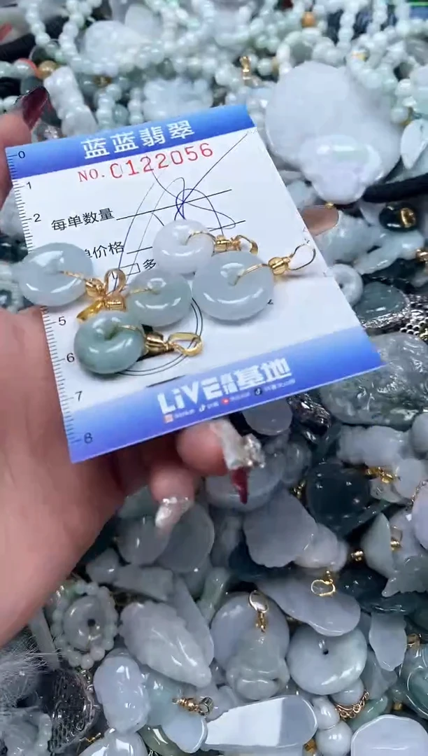 【闪购商品】翡翠颈饰未镶嵌闪购0122056多样性发其一