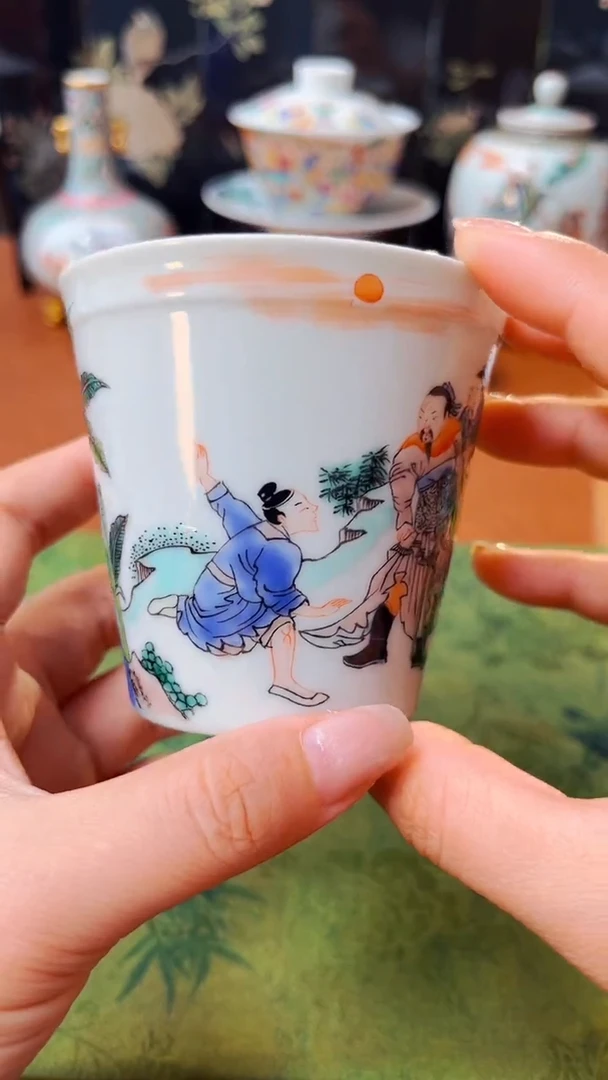 {质价比心选}古彩壶承