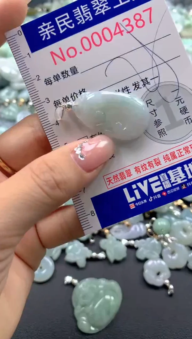 颈饰未镶嵌翡翠4387