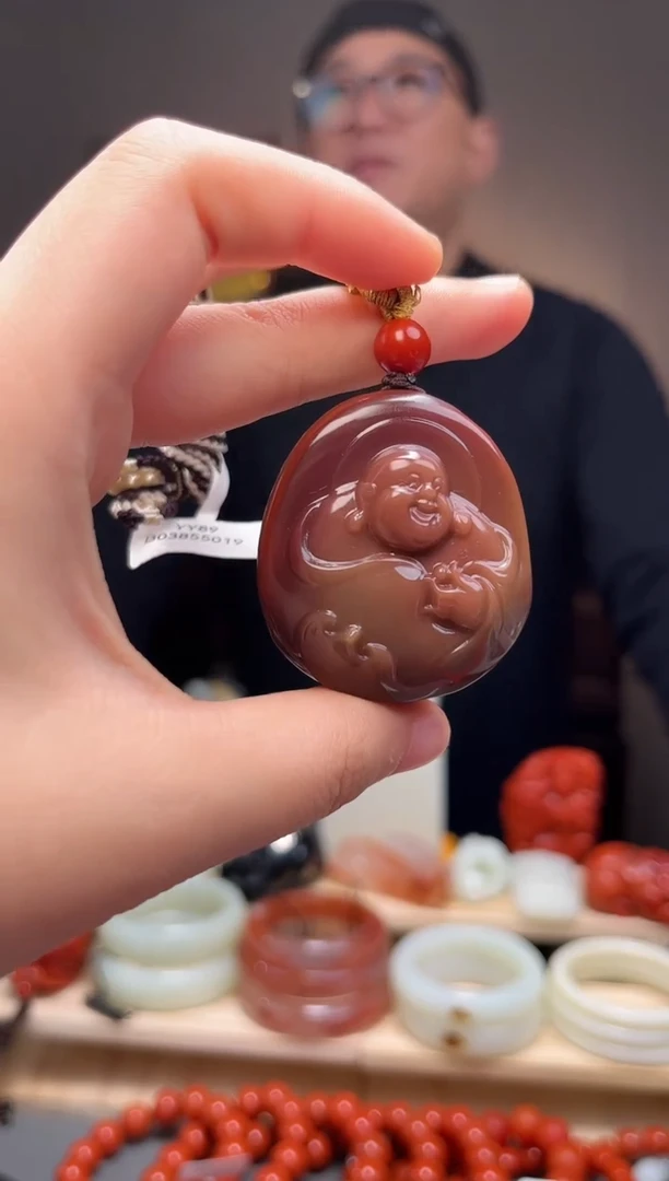 未镶嵌颈饰玛瑙/玉髓吊坠
