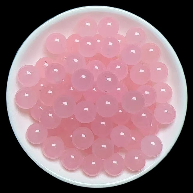 散珠天然冰粉12mm 16颗(赠弹力绳)F012  多样性发货