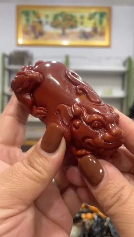 未镶嵌岫玉挂件