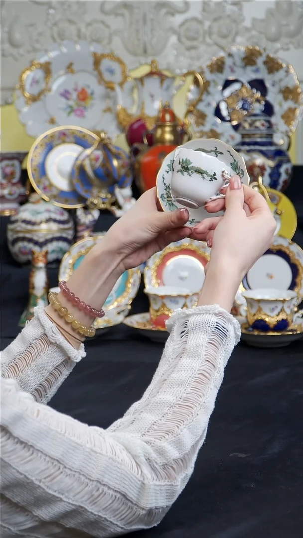 骨瓷婷婷中古器物如图所示36
