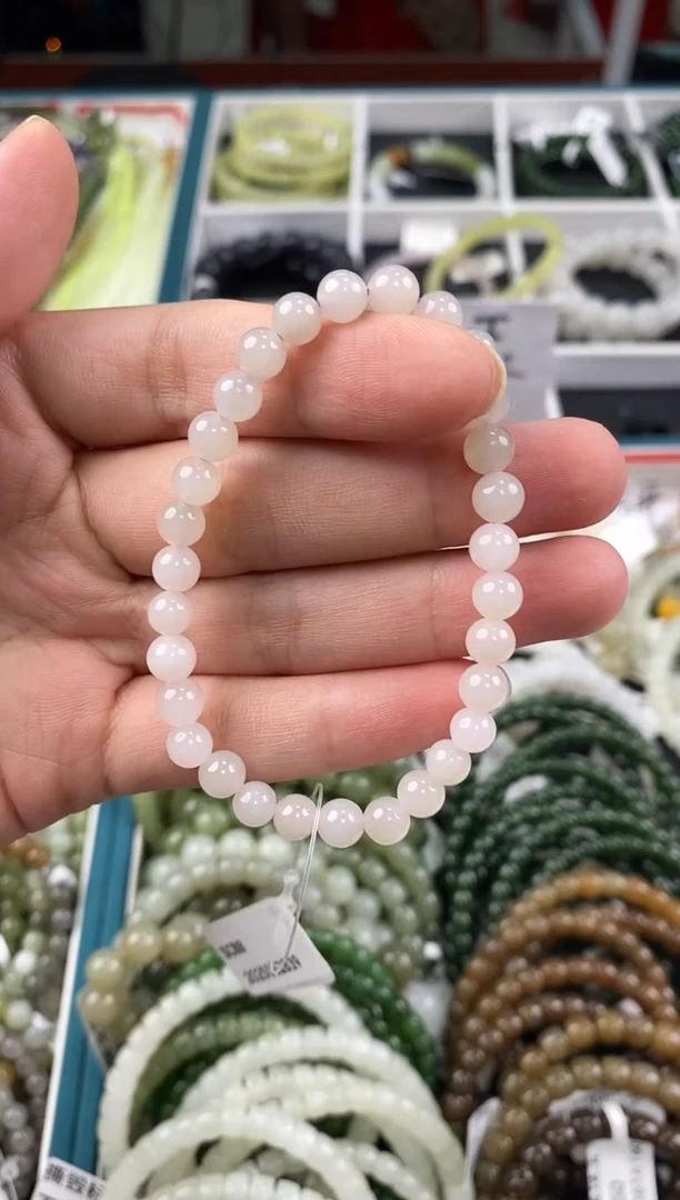 和田玉未镶嵌颈饰拍一发一