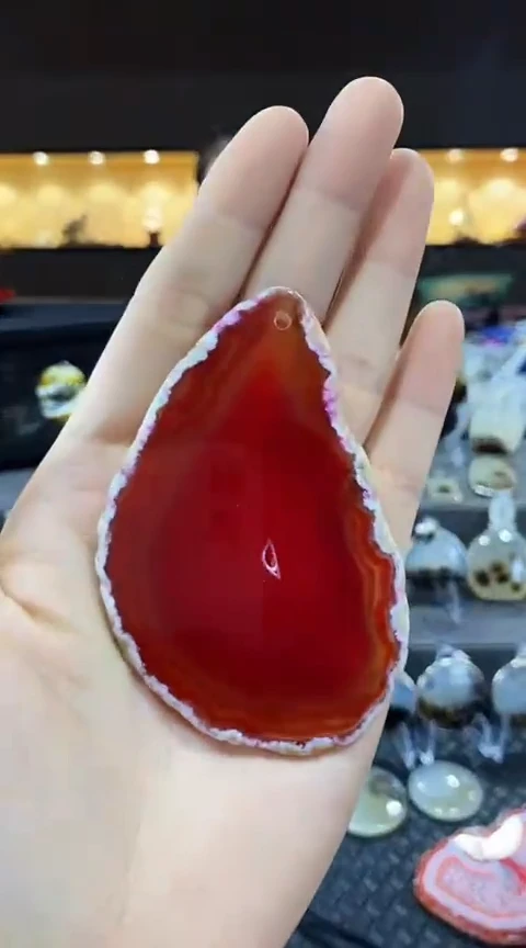 未镶嵌颈饰玛瑙/玉髓@***吖玛瑙
