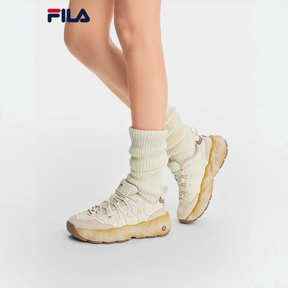 【杨幂同款松饼鞋】FILA情侣运动休闲鞋冬款PBZY