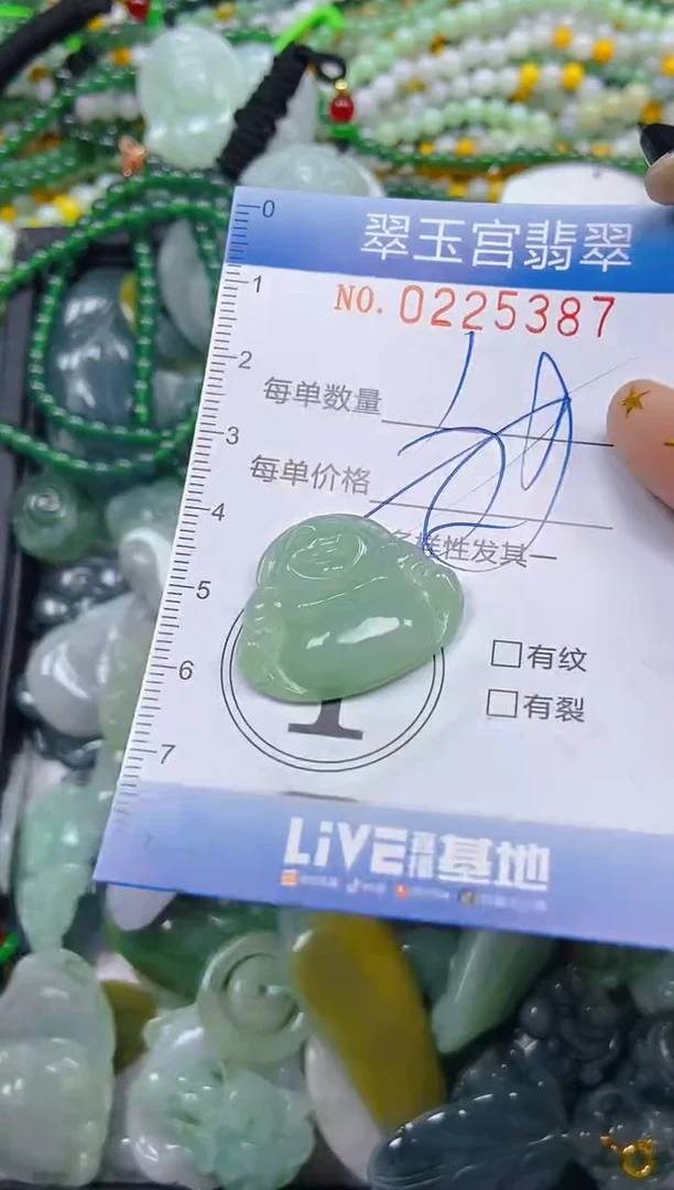 颈饰未镶嵌翡翠闪购C0225387多样性发其一