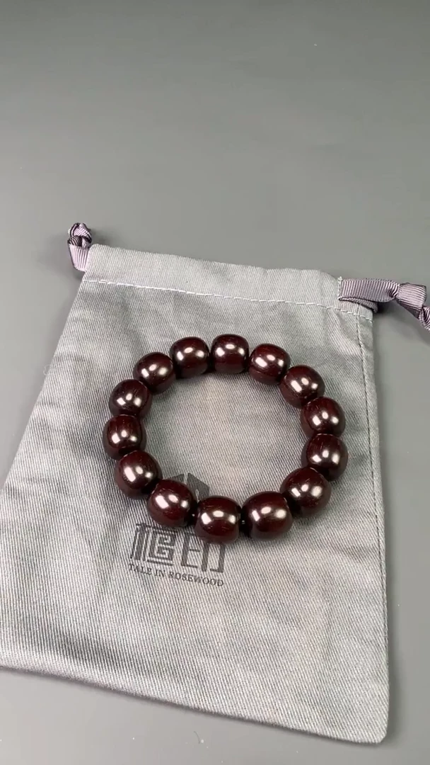 檀香紫檀（小叶紫檀）手串/手链印度小叶紫檀 2 18x18