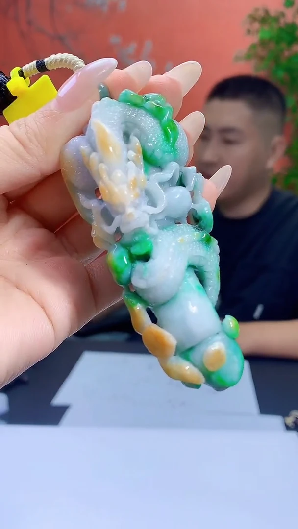 未镶嵌定制翡翠4831ty-毛货挂件27