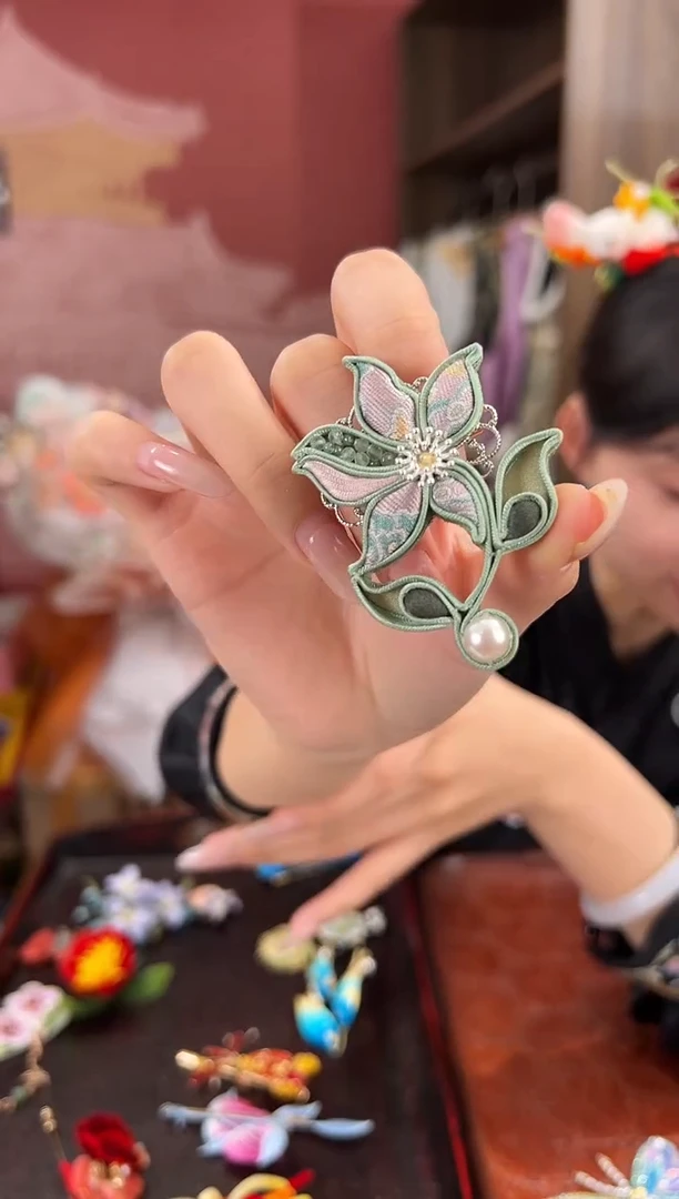 【闪购商品】刺绣苏绣世家非遗手工（胸针）