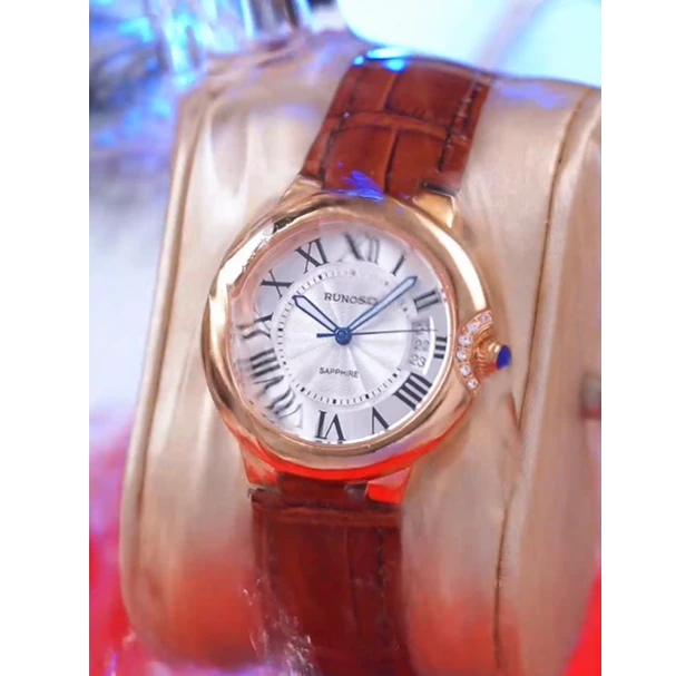 RUNOSD R/斯诺威登瑞士品牌气球女士手表夜光防水七夕送爱人朋友