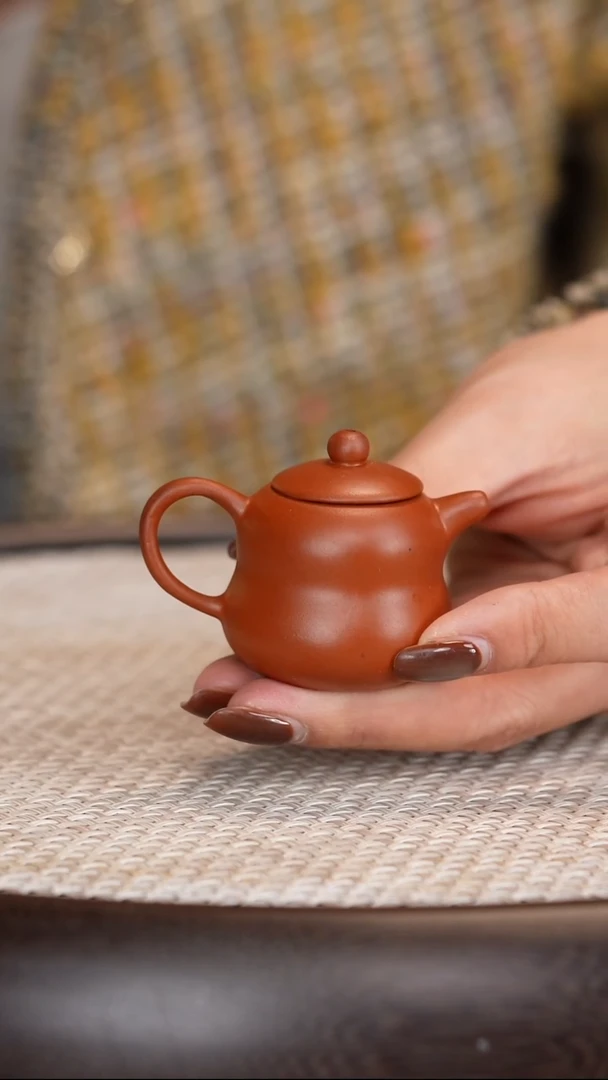 紫砂茶具紫砂茶宠大红袍葫芦