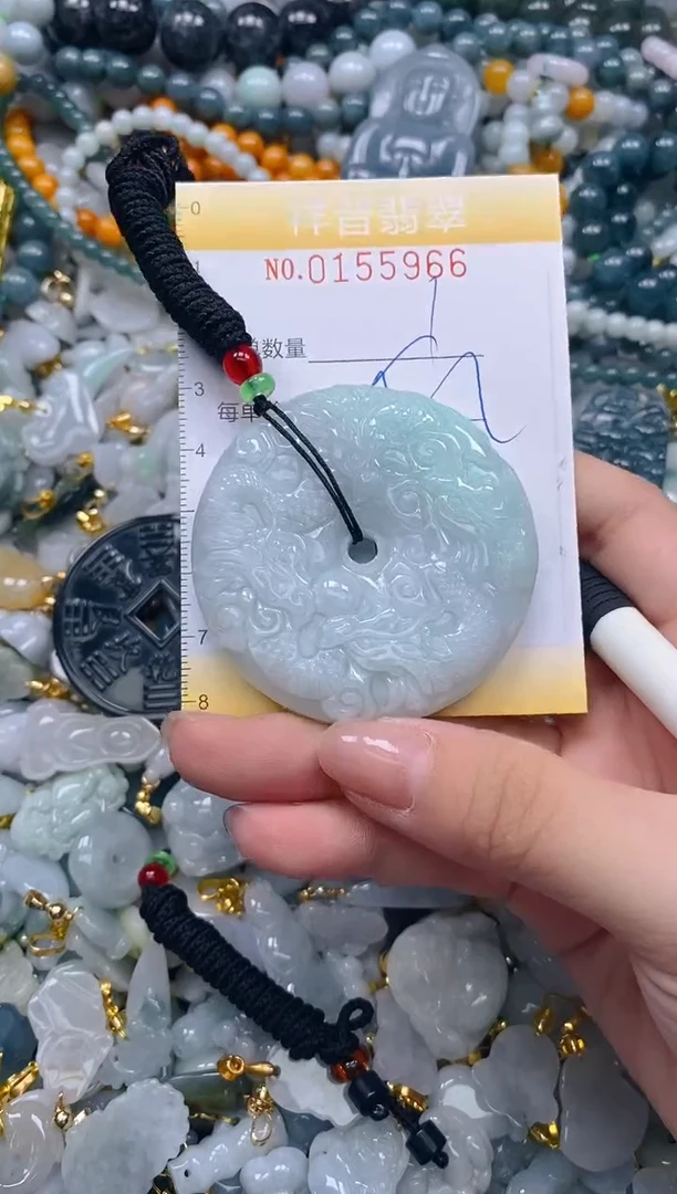 翡翠未镶嵌颈饰闪购0155966