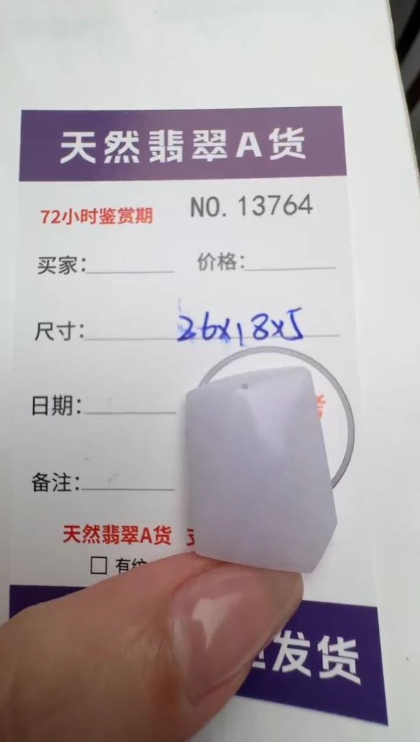 【闪购商品】翡翠颈饰未镶嵌原石13764