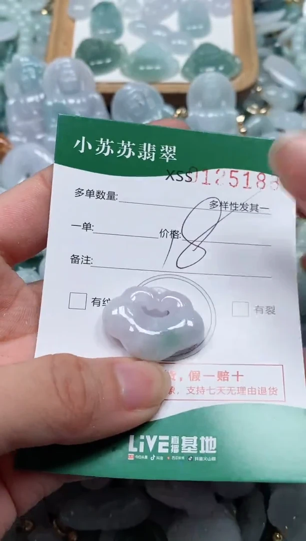 【闪购商品】翡翠颈饰未镶嵌闪购商品0125188