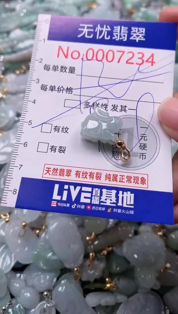 吊坠(不含链)未镶嵌翡翠7234多样性发其一