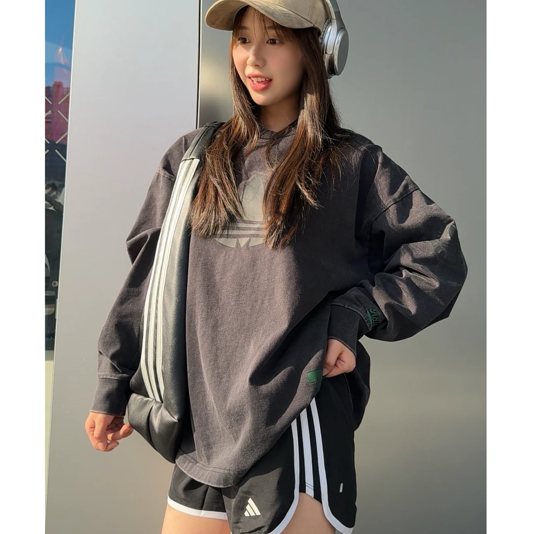 adidas/阿迪达斯休闲运动长袖t恤JN0777