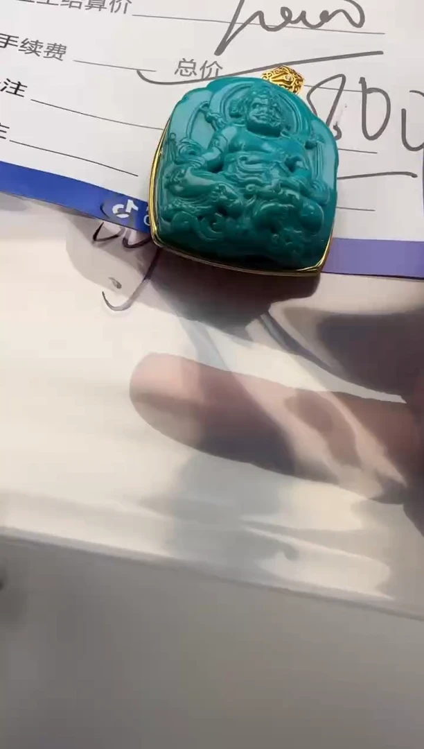 18K金镶嵌绿松石配饰配饰弓****界配饰配饰