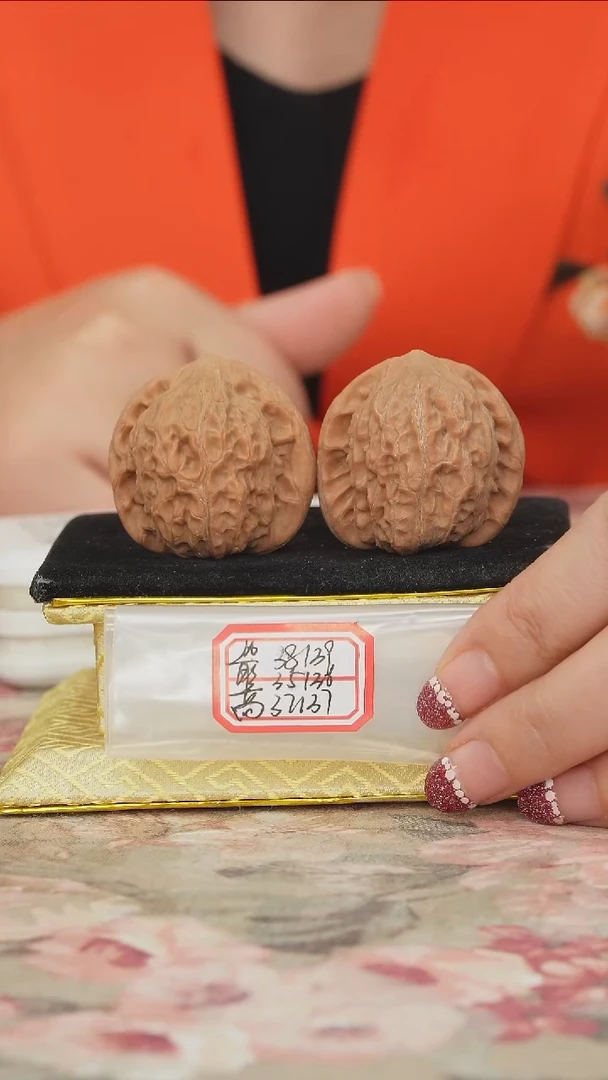 把件文玩核桃非嫁接将军帽