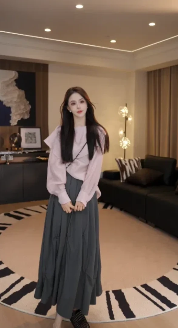 Shuyan妍活页小衫桑蚕丝混纺重磅活页式优雅感小衫