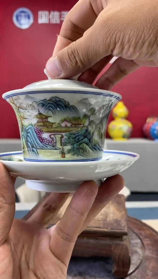 摆件d517景德镇瓷器一件