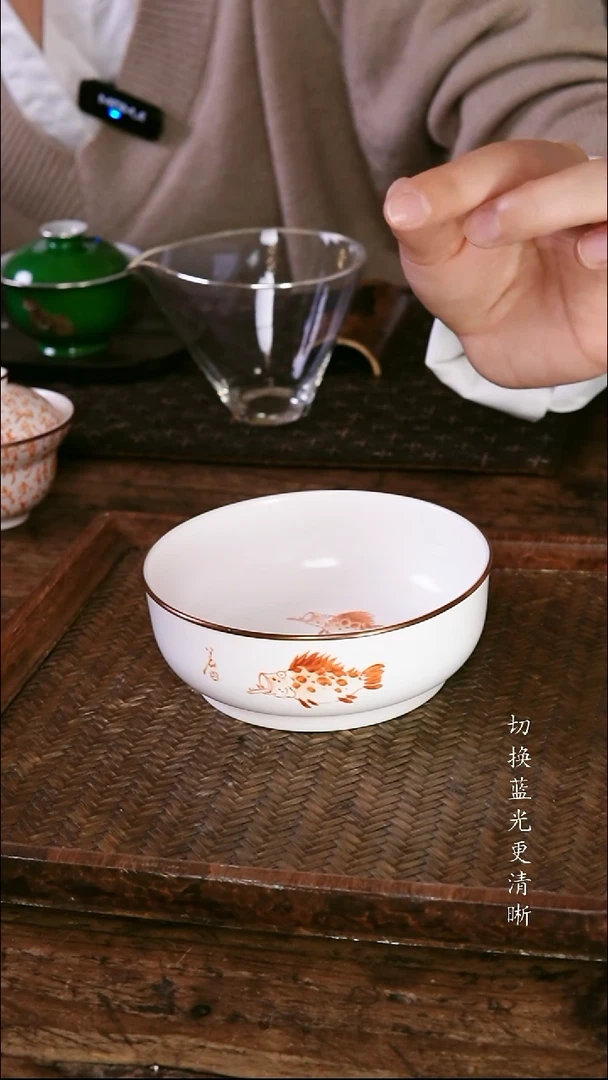 .包铜梵红小鱼壶承