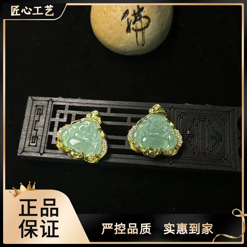 FT2472-精美时尚翡翠佛公吊坠-多样性只发一件