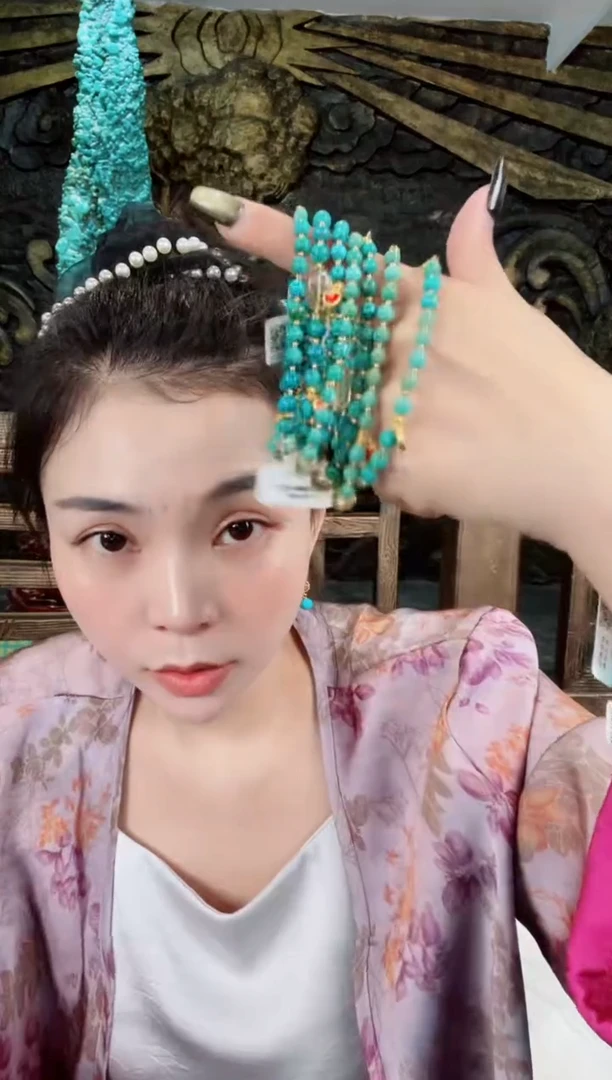 未镶嵌绿松石手串发货一件