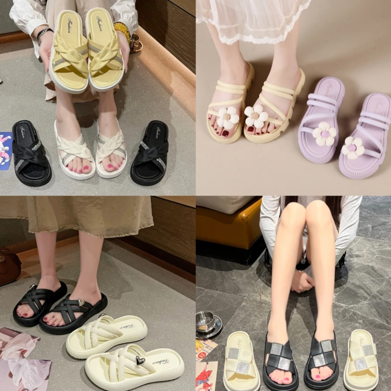 JJ随机颜色码数拖鞋（非图片款）