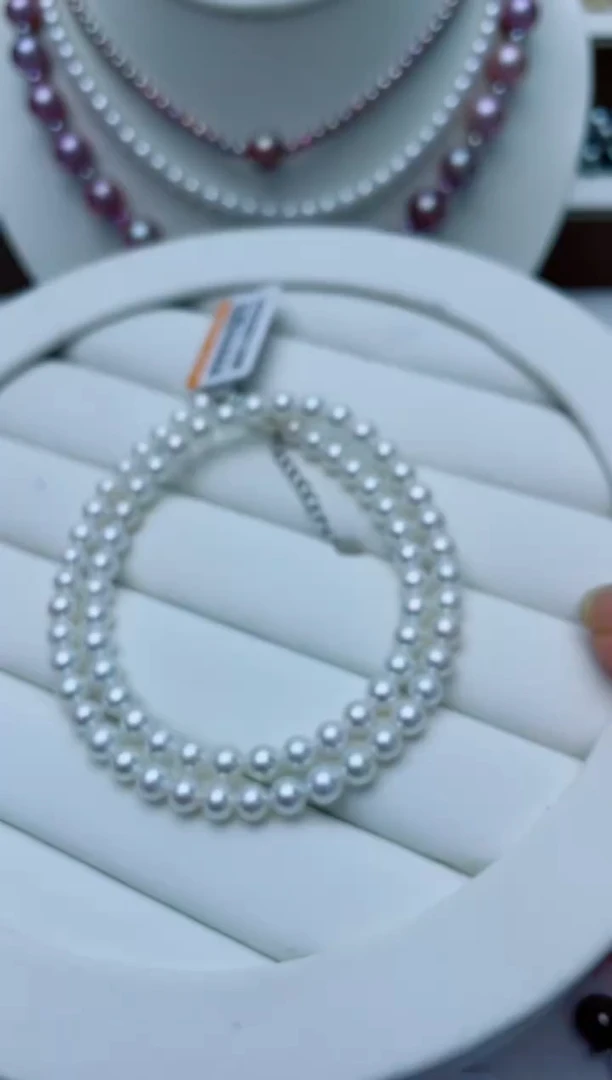 淡水珍珠未镶嵌颈饰W28