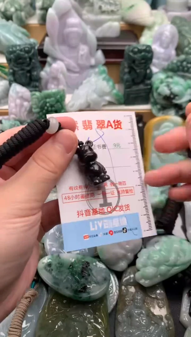 吊坠(不含链)未镶嵌翡翠1