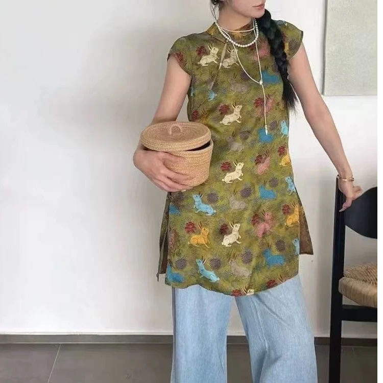 25956玉兔仙子 新中式温婉上衣