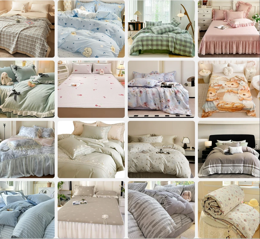 【福利低价专用A】实物以讲解为准四件套夏被冬被床单被套枕芯毛毯