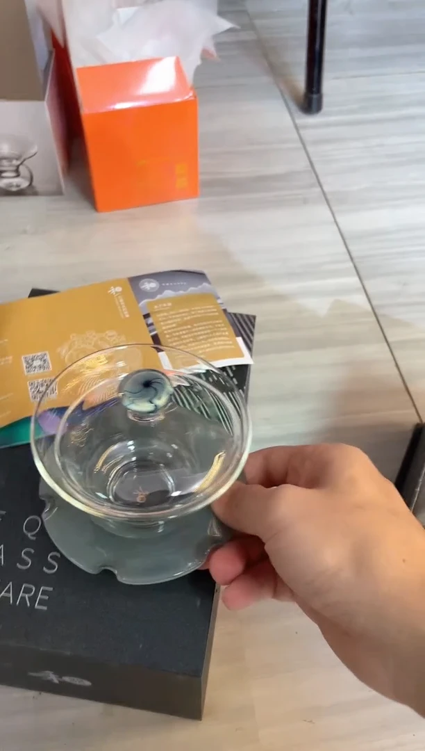 幻彩/禾玉盖碗/晚玉