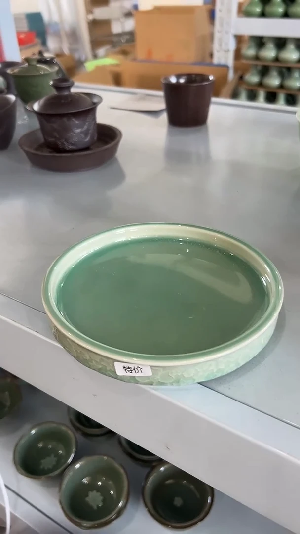 龙泉云间青瓷小米茶器