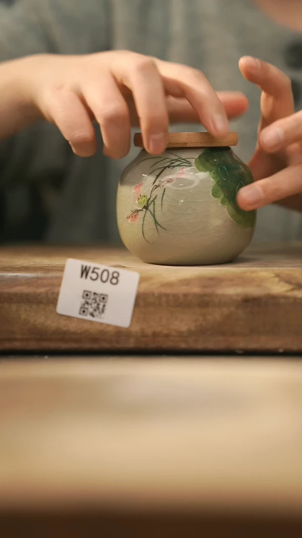 【闪购商品】【经典福利】/ 茶叶罐@@W508