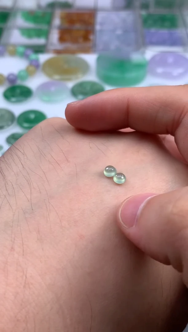 定制翡翠未镶嵌电***电翡翠