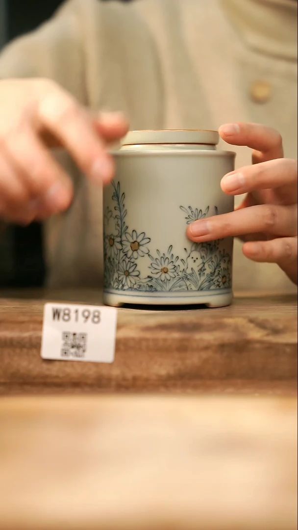 【经典福利】/ 茶叶罐@@W8198