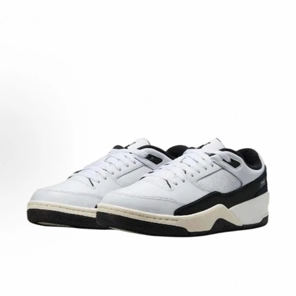 NIKE官方正品AJ福来鞋男子黑白低帮复古运动鞋HF3255-112