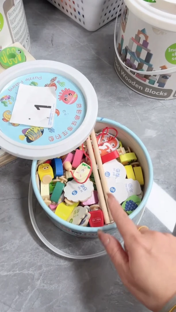 木桶装钓鱼1....