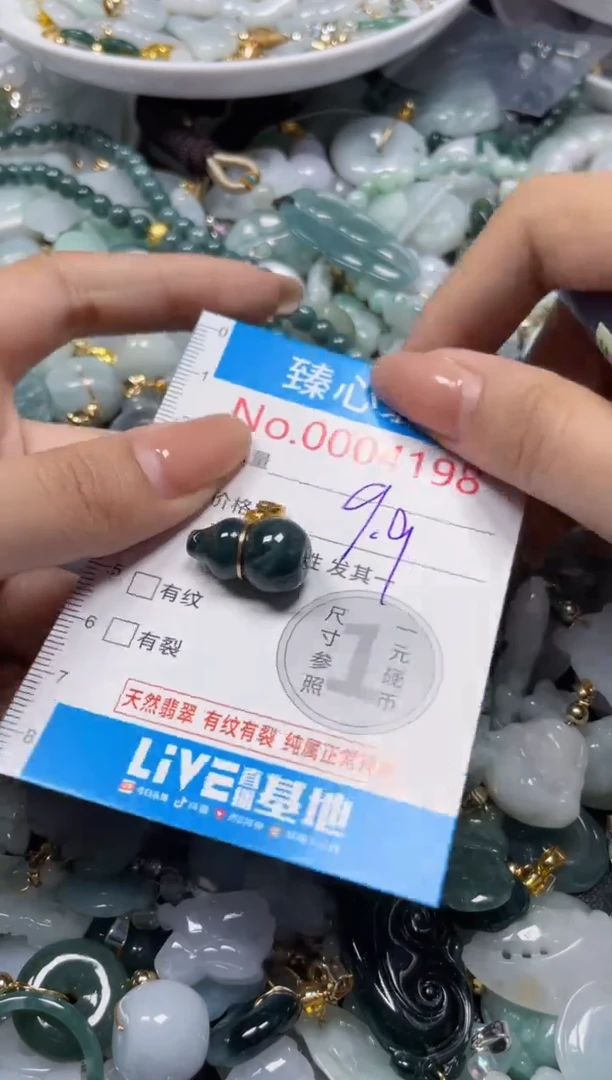 颈饰未镶嵌翡翠4198