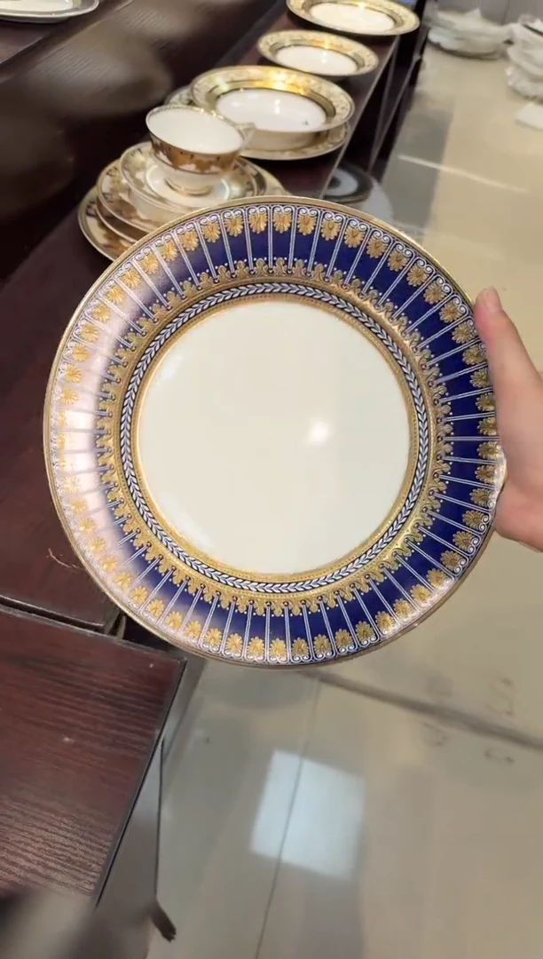 瓷片10.5英寸平盘 1个