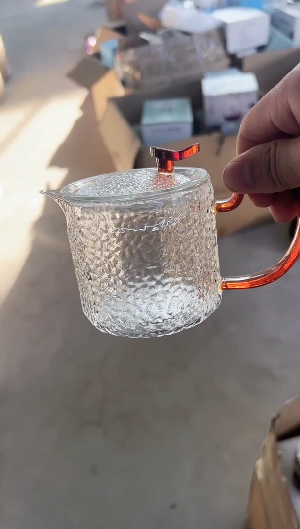 高硼硅玻璃泡茶壶