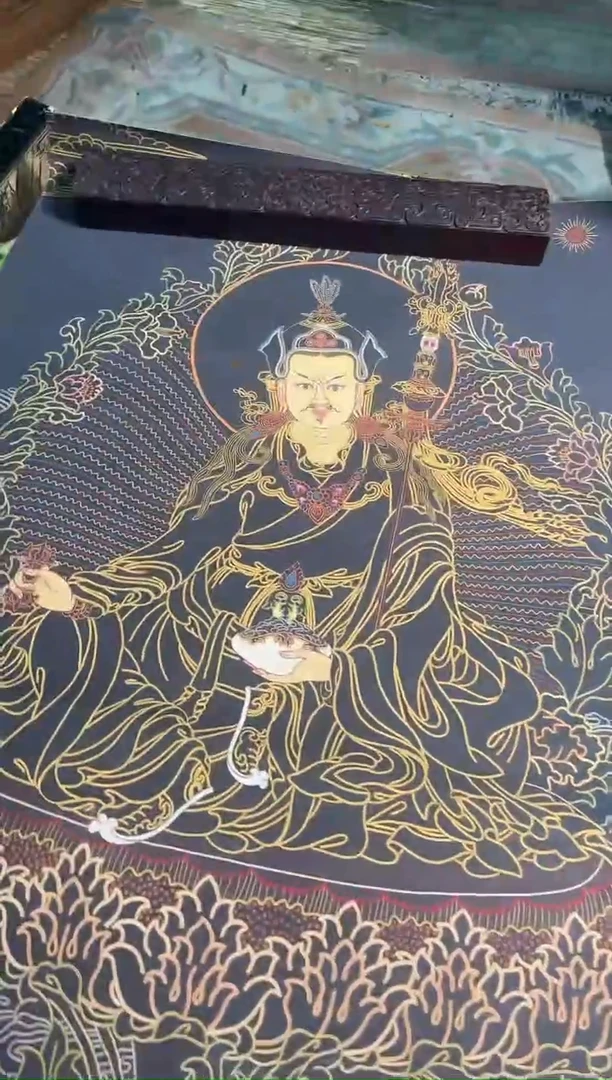 卷轴画卷轴画旭旭的唐卡