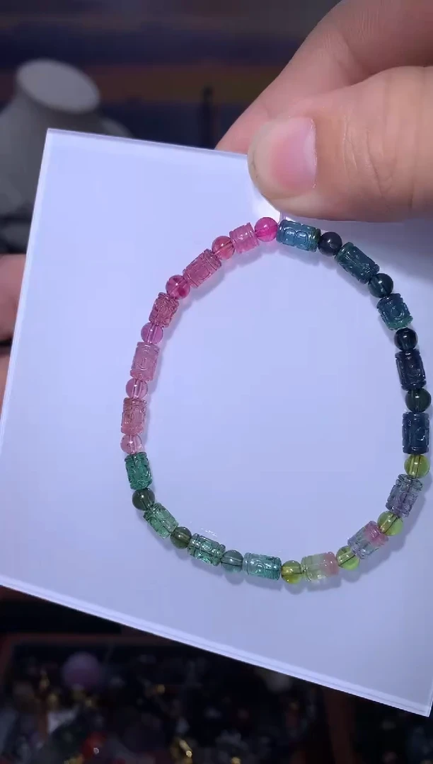 未镶嵌手串碧玺?****?碧玺手串