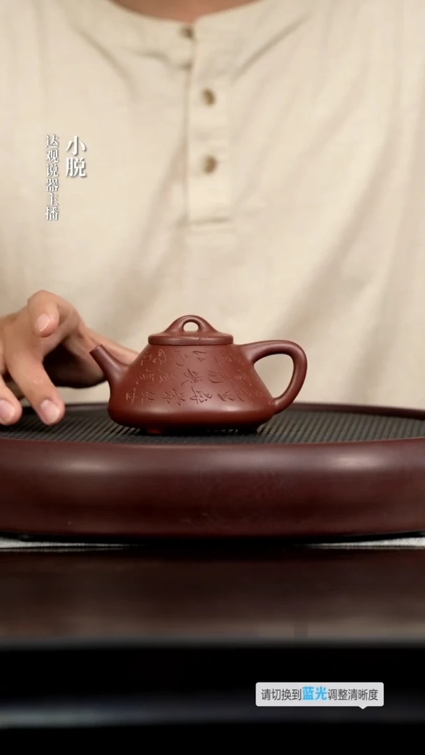 茶壶紫砂DG247谷溪华子冶红皮龙230