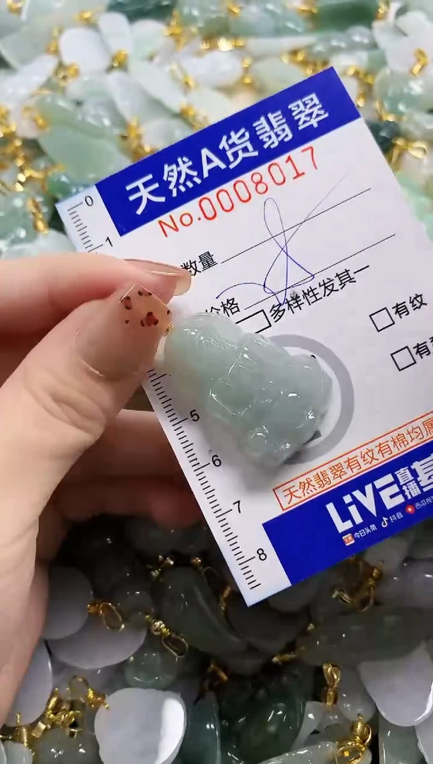 颈饰未镶嵌翡翠天然A货翡翠
