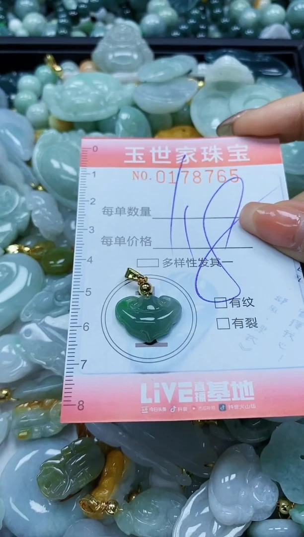 【闪购商品】翡翠颈饰未镶嵌闪购0178765