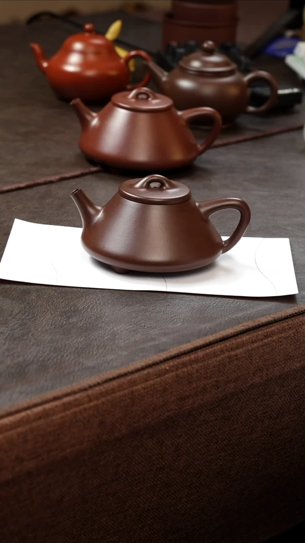 茶壶紫砂壶·15老紫泥子冶190cc