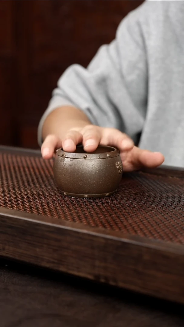 茶壶紫砂6-1战鼓杯{细}